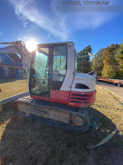 2019 Takeuchi TB290 Takeuchi TB290 Cab/Heat/AC w/Rubber Tracks, Auxiliary Hydraulics, Dozer Blade, Manual QC