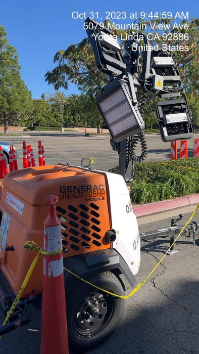 2023 Generac MLT2 Diesel, Flex Switch 120V Input, Powerzone Controller, (4) 320W LED Lights, 4kW Generator, 39.9 Gal Fuel Tank, 2" Ball, T3