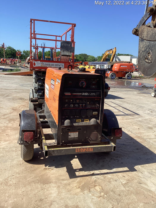 2021 Lincoln Electric Vantage 322 Vantage 322 Ready Pak 3 w/ Decals, ORANGE (includes trailer, cable rack, fender light kit) NO Telematics