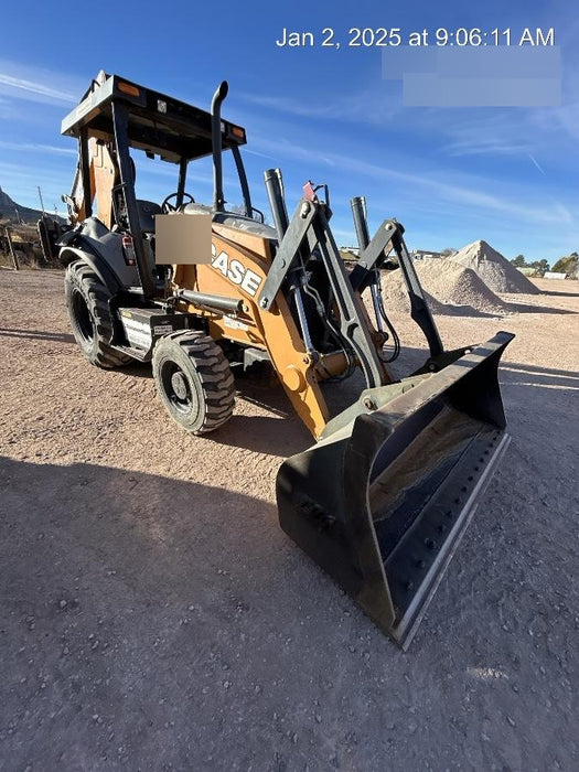 2020 Case 580N EP Canopy, 4WD, Standard Stick, Pilot Controls, 1 Way Hydraulics, Ride Control, TAG Manual QC