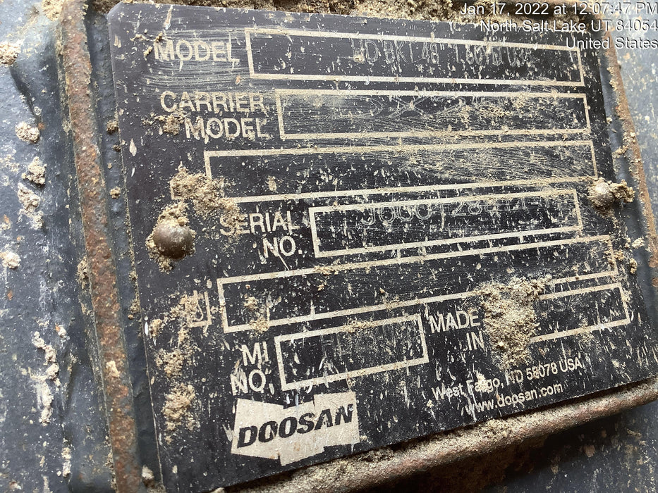 2020 DOOSAN 48" Excavator Bucket