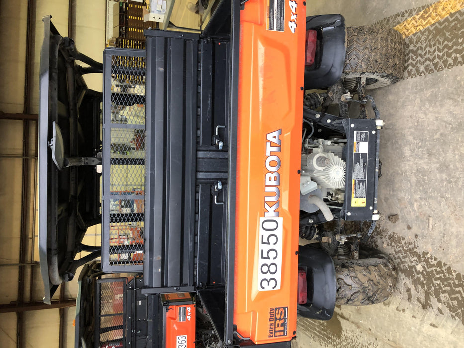 2019 Kubota RTV-X1140W-H 4wd Utility Cart, LED Strobe, Windshield Tempered Glass, Plastic Canopy, Wire Harness Kit, Backup Alarm