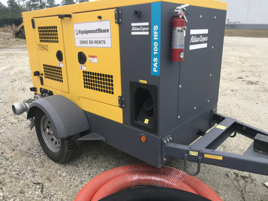 2020 ATLAS COPCO PAS 100 HF CS Enclosed