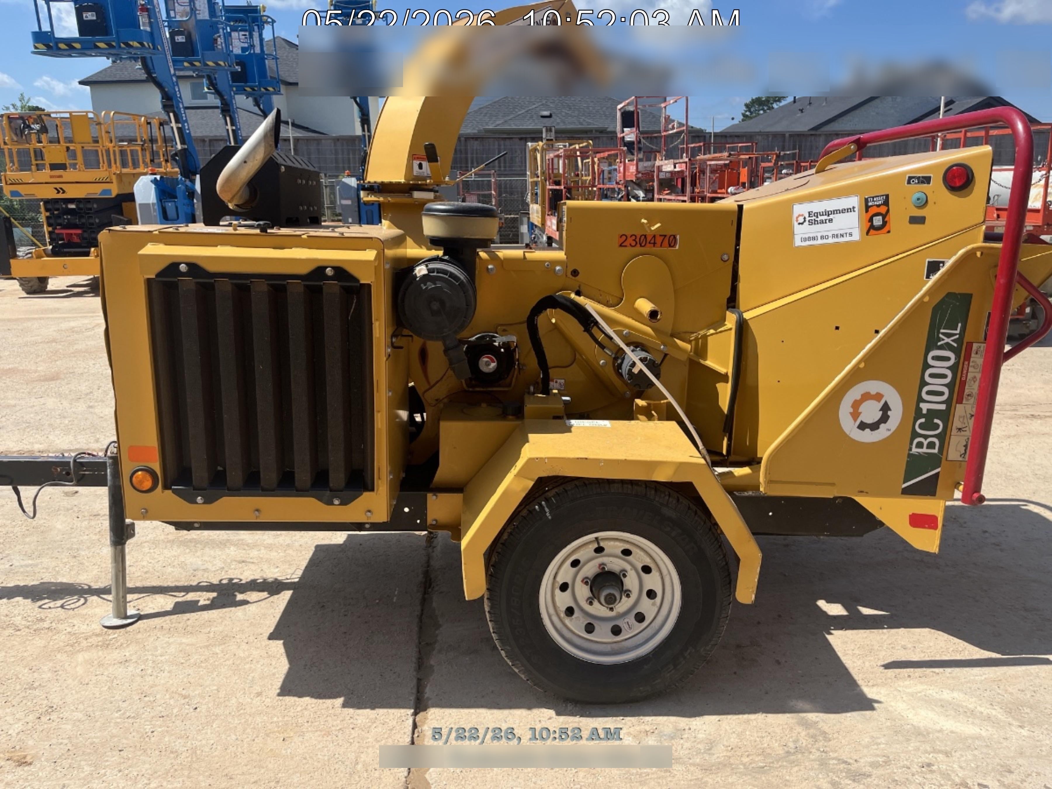 2021 VERMEER BC1000XL Diesel