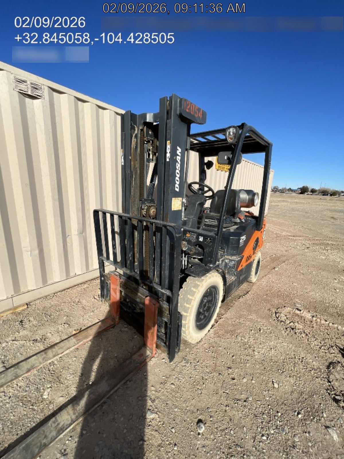 2018 DOOSAN G25P-7