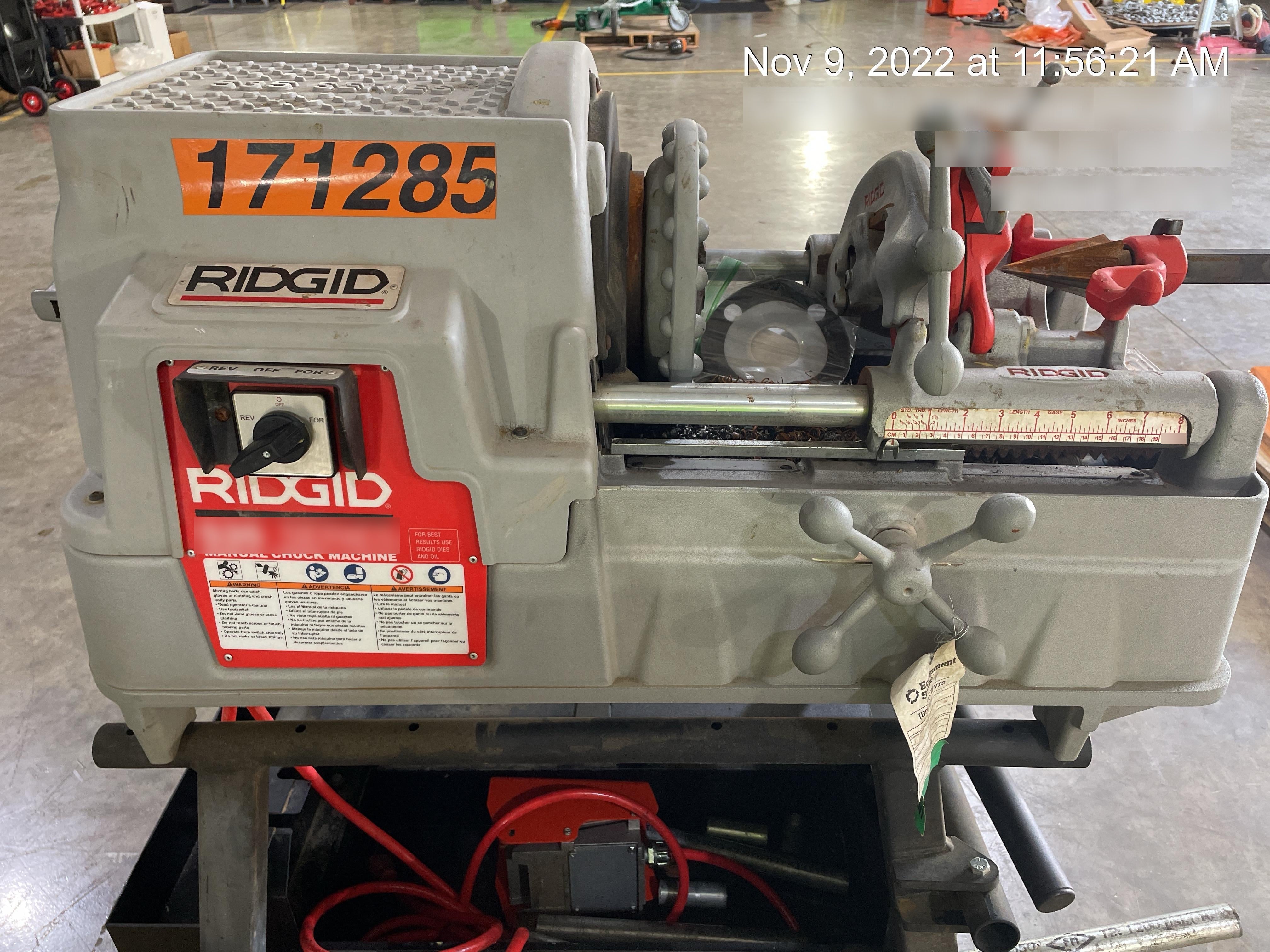 2021 RIDGID 535