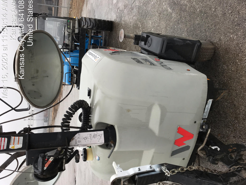 2018 Wacker Neuson LTV6L-MH Wacker Neuson LTV6L Mobile Light Tower w/Fuel Level Sensor Installed
