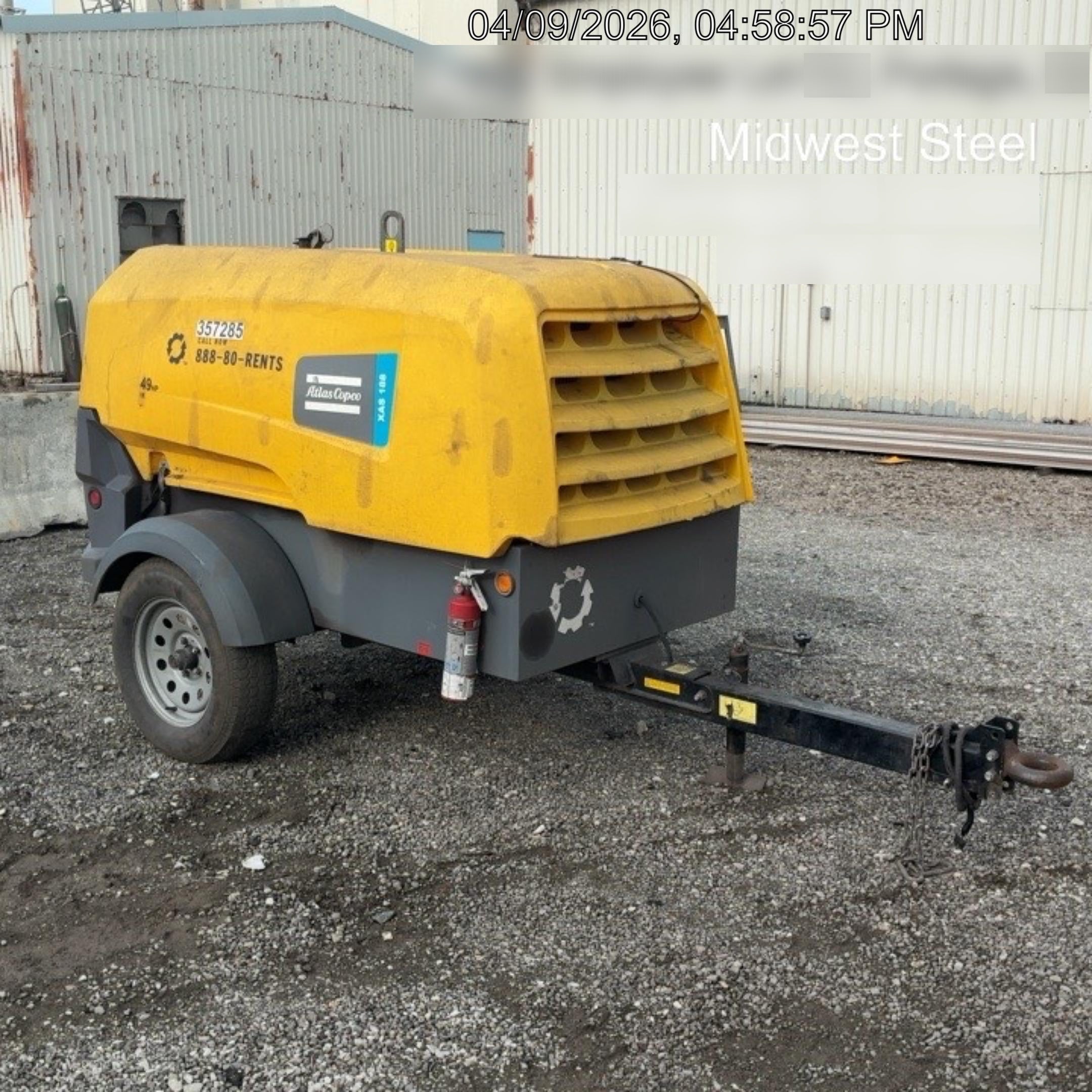 2023 ATLAS COPCO XAS188 CWK