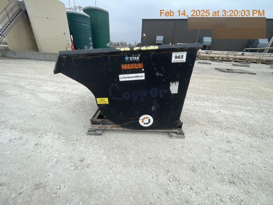 2022 STAR INDUSTRIES M-1820 - Self-Dump Hopper