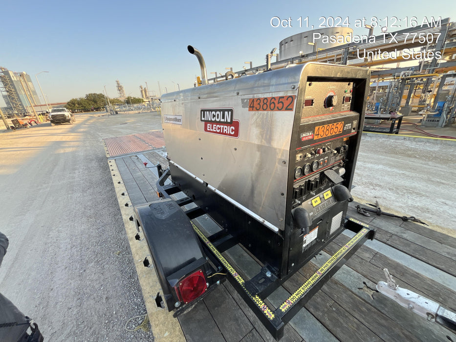 2024 Lincoln Electric LE400 Kubota V1505, Trlr, Cable Rack, Light Kit, ES Decals, T3