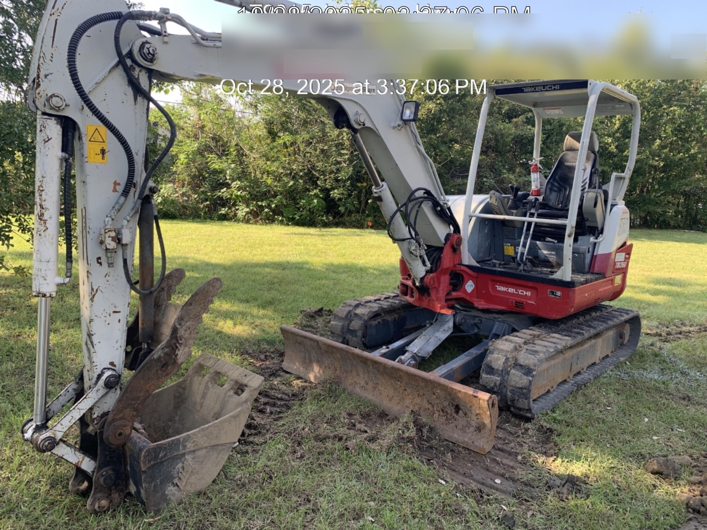 2019 TAKEUCHI TB260