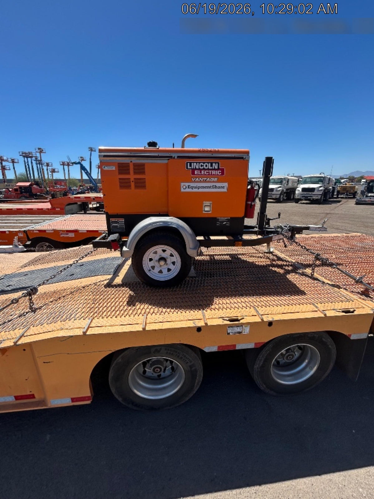 2022 Lincoln Electric LE400 Kubota V1505, Trlr, Cable Rack, Light Kit, ES Decals, T3