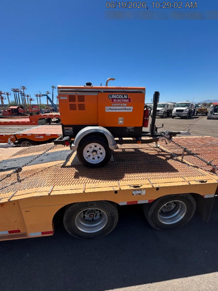 2022 Lincoln Electric LE400 Kubota V1505, Trlr, Cable Rack, Light Kit, ES Decals, T3