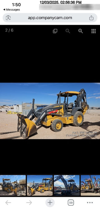 2020 JOHN DEERE 310LEP