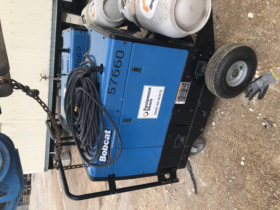 2019 Miller Electric BOBCAT 250 951600 PKG-250 amp Propane Welder, Standard w/Running Gear, Bracket, Hose"250 amp Propane Welder, Standard w/Running Gear, Bracket, Hose