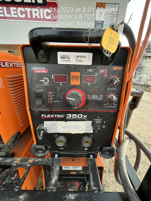 2022 LINCOLN ELECTRIC FLEXTEC 350X