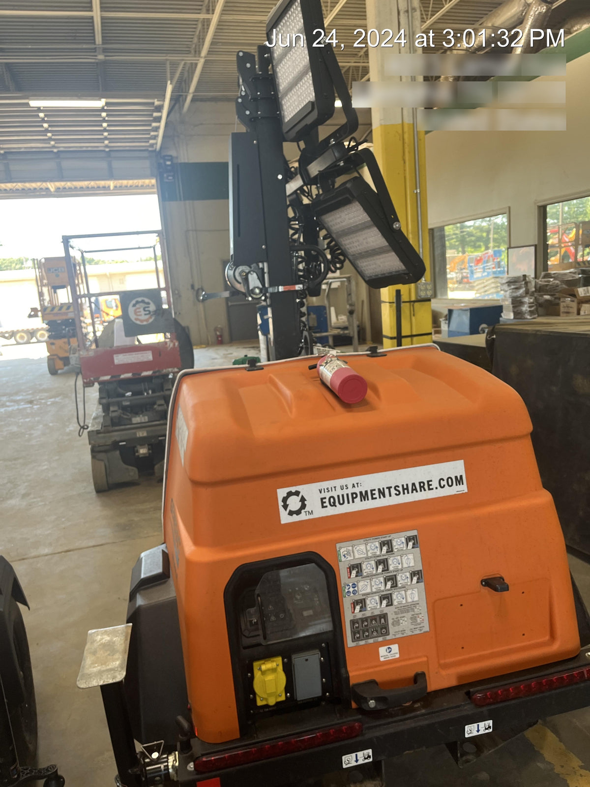 2024 Generac MLT2 Diesel, Flex Switch 120V Input, Powerzone Controller, 
(4) 320W LED Lights, 4kW Generator, 39.9 Gal Fuel Tank, 2" Ball, T3