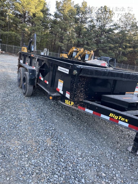 2024 BIG TEX TRAILER 16LP - 16' Bumper Pull Dump Trailer