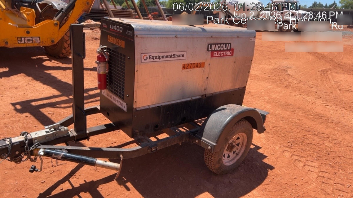 2024 Lincoln Electric LE400 Kubota V1505, Trlr, Cable Rack, Light Kit, ES Decals, T3