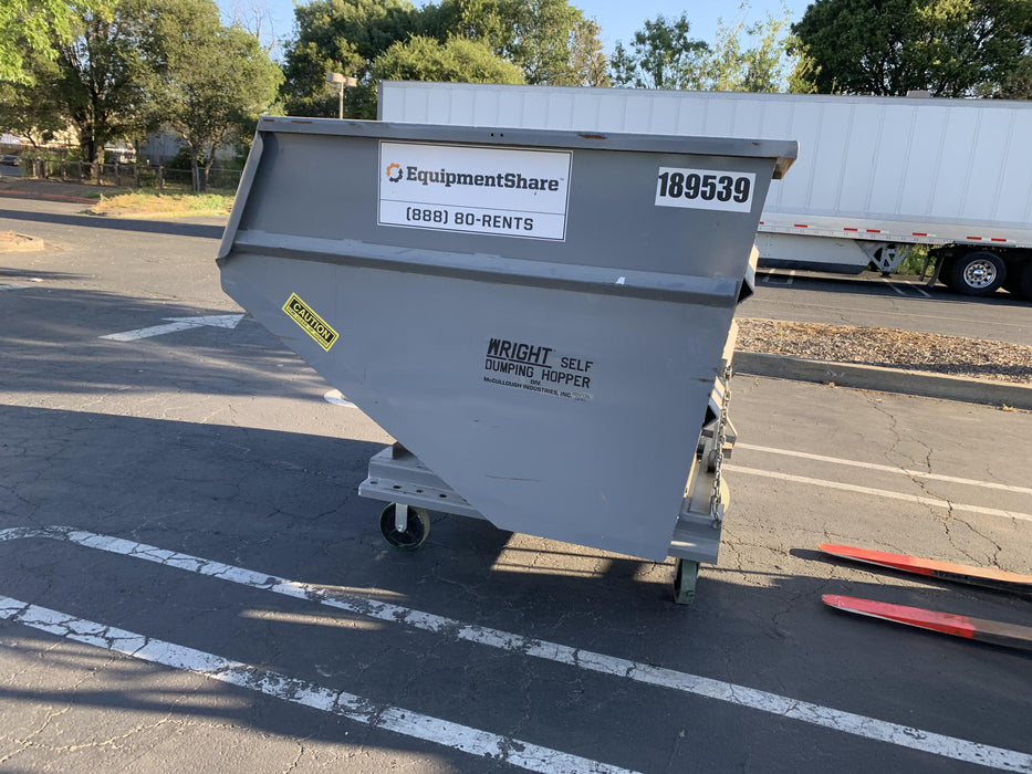 2021 GLOBAL 4cy Self-Dump Hopper w/Poly Caster Kit Global