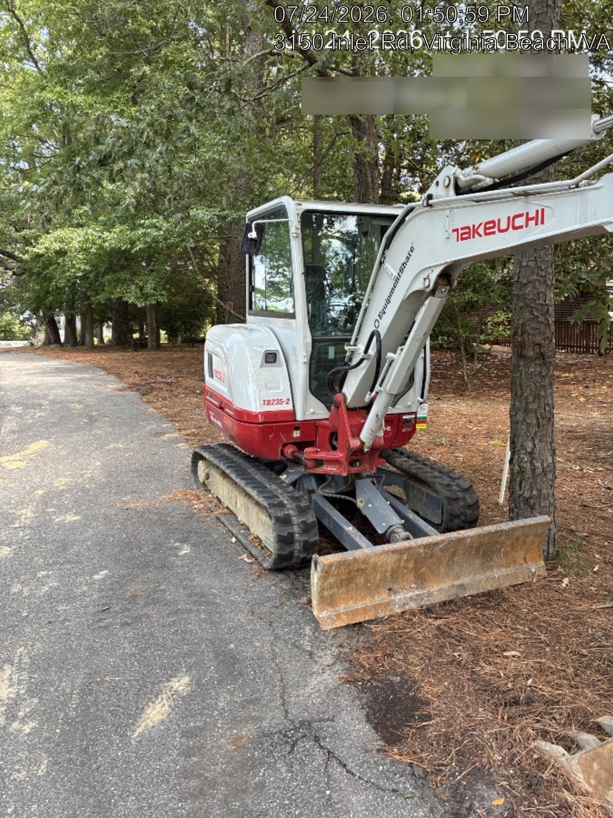 2025 TAKEUCHI TB235-2CR