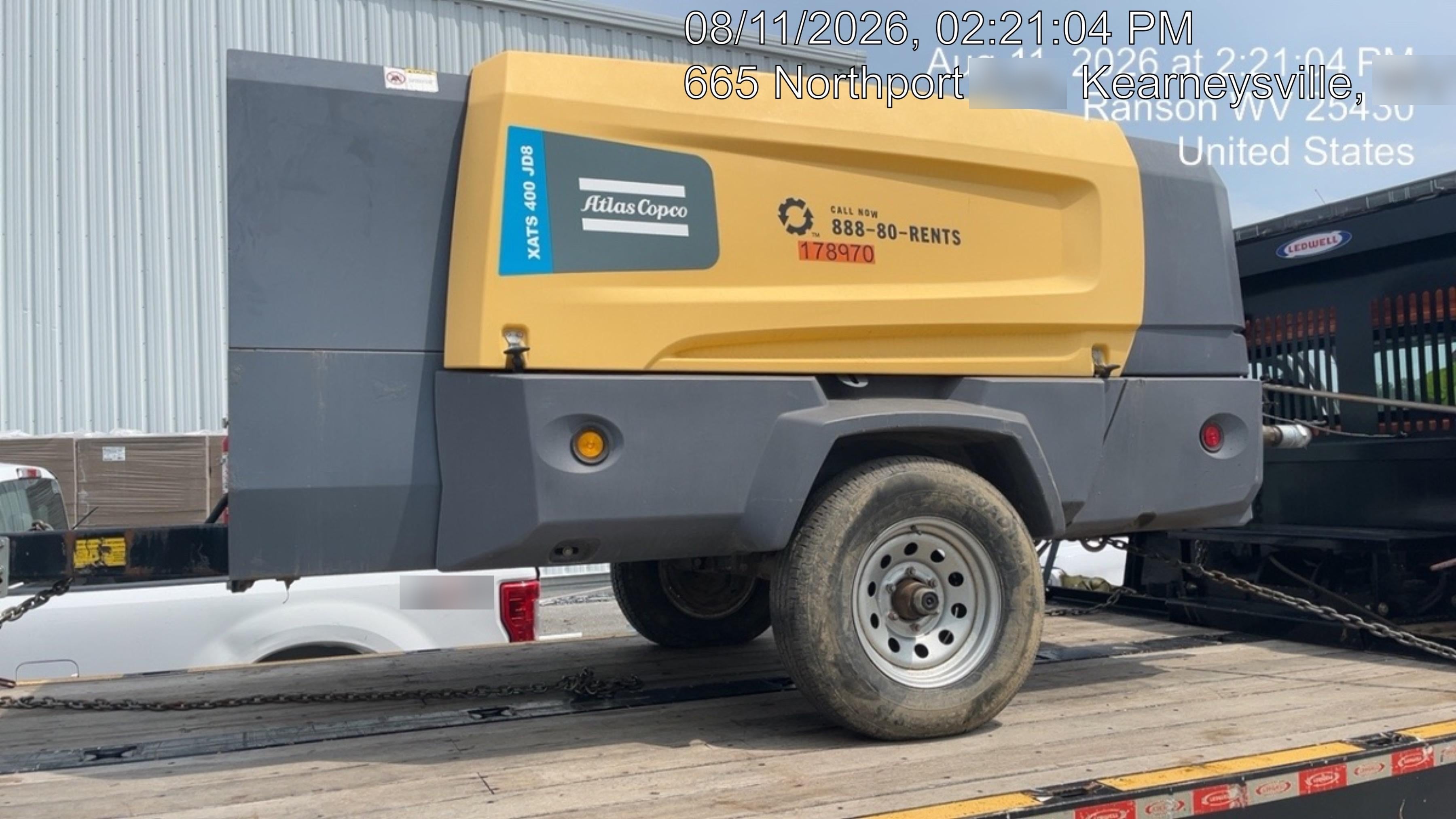 2021 ATLAS COPCO XATS400 CWK