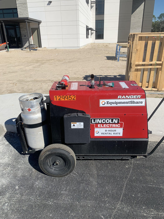 2021 Lincoln Electric Ranger 305 LPG K3430-1, Ranger 305 LPG, Undercarriage, Tank Holder & Strap, 10kw AC Gen, 25hp Kohler LPG Eng