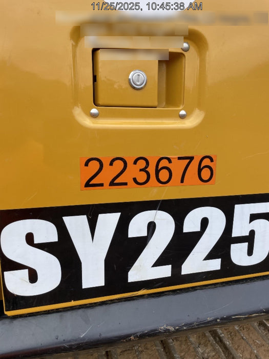 2022 SANY SY225C