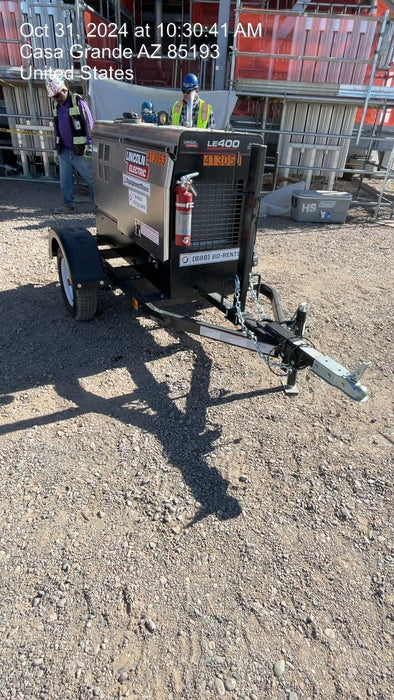 2024 Lincoln Electric LE400 Kubota V1505, Trlr, Cable Rack, Light Kit, ES Decals, T3