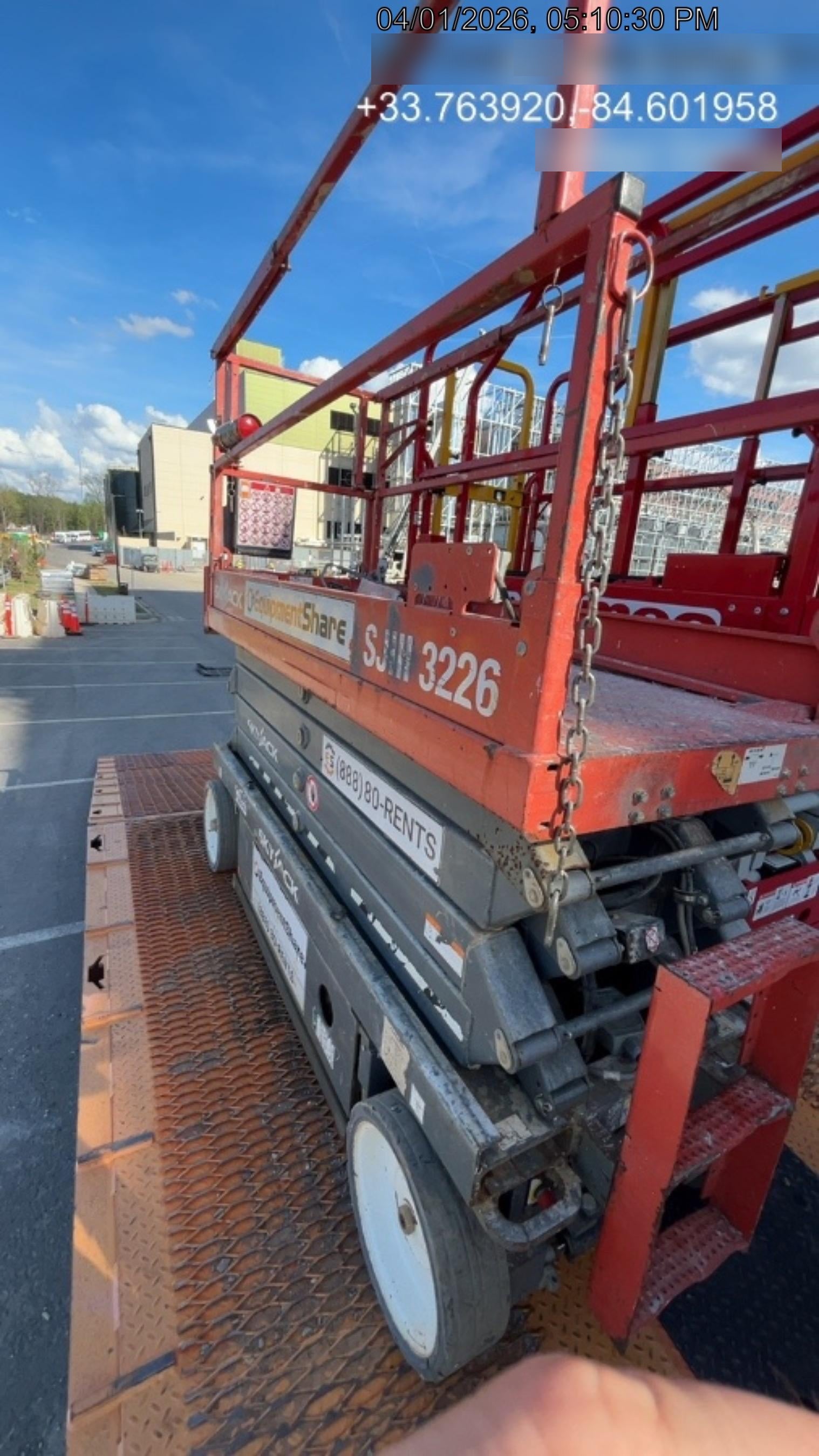 2018 Skyjack SJIII-3226 Skyjack SJIII3226 Scissor Lift w/Trojan Batteries