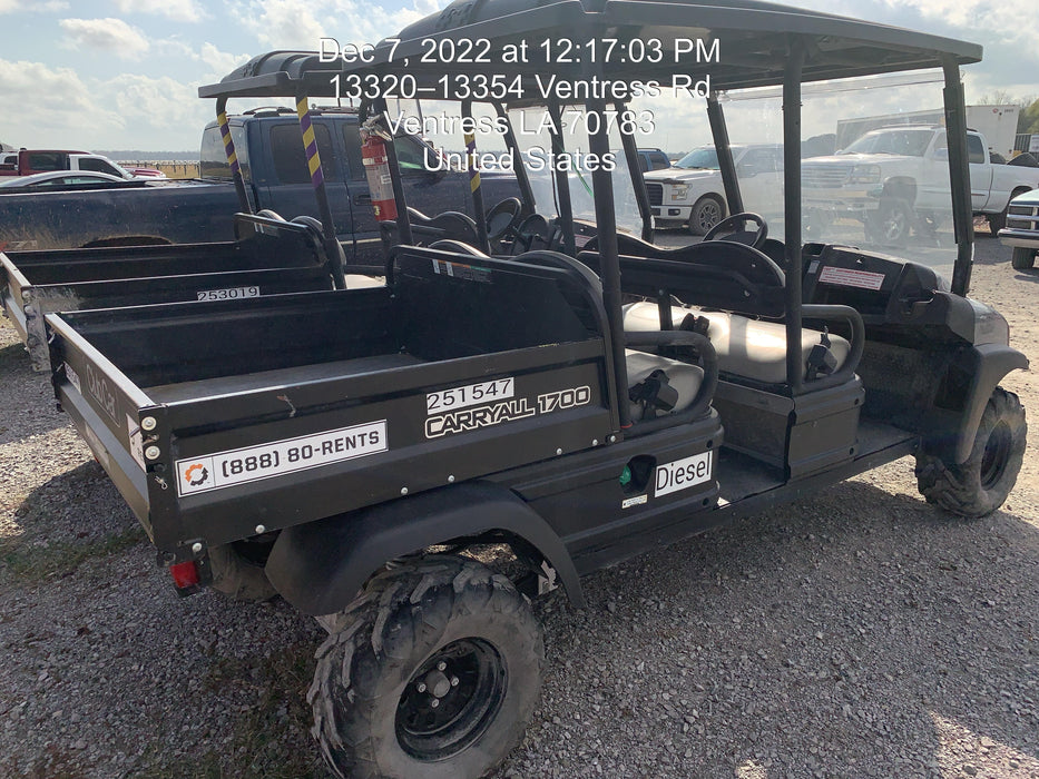 2023 Club Car CA1700D Canopy, Diesel, 4 Passenger