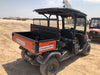 2019 Kubota RTV-X1140W-H 4wd Utility Cart, LED Strobe, Windshield Tempered Glass, Plastic Canopy, Wire Harness Kit, Backup Alarm