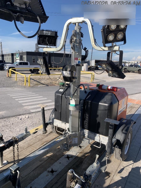 2024 Wanco WLTT-4MM4K Diesel, Deep Sea Controller, Shore Power Plug, Auto Start, (4) 350W LED Floodlights, 4kW Generator, 60 Gal Fuel Tank, 2" Ball, T3