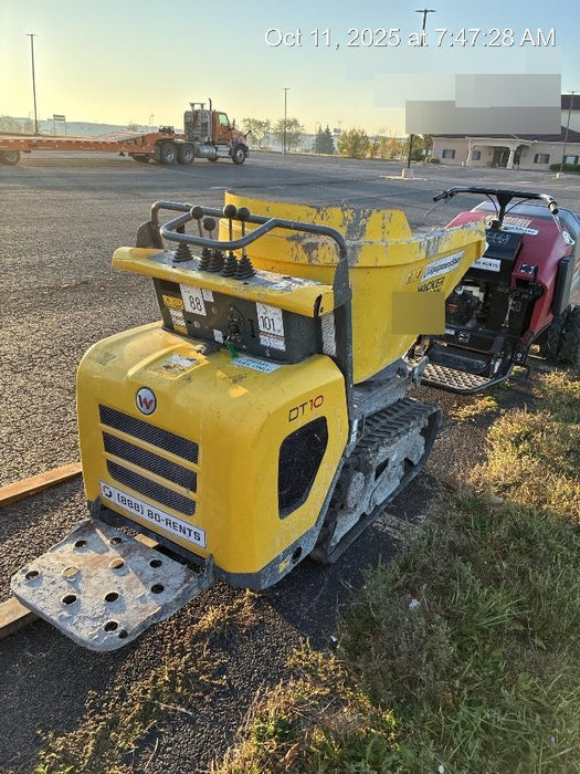 2019 WACKER NEUSON DT10