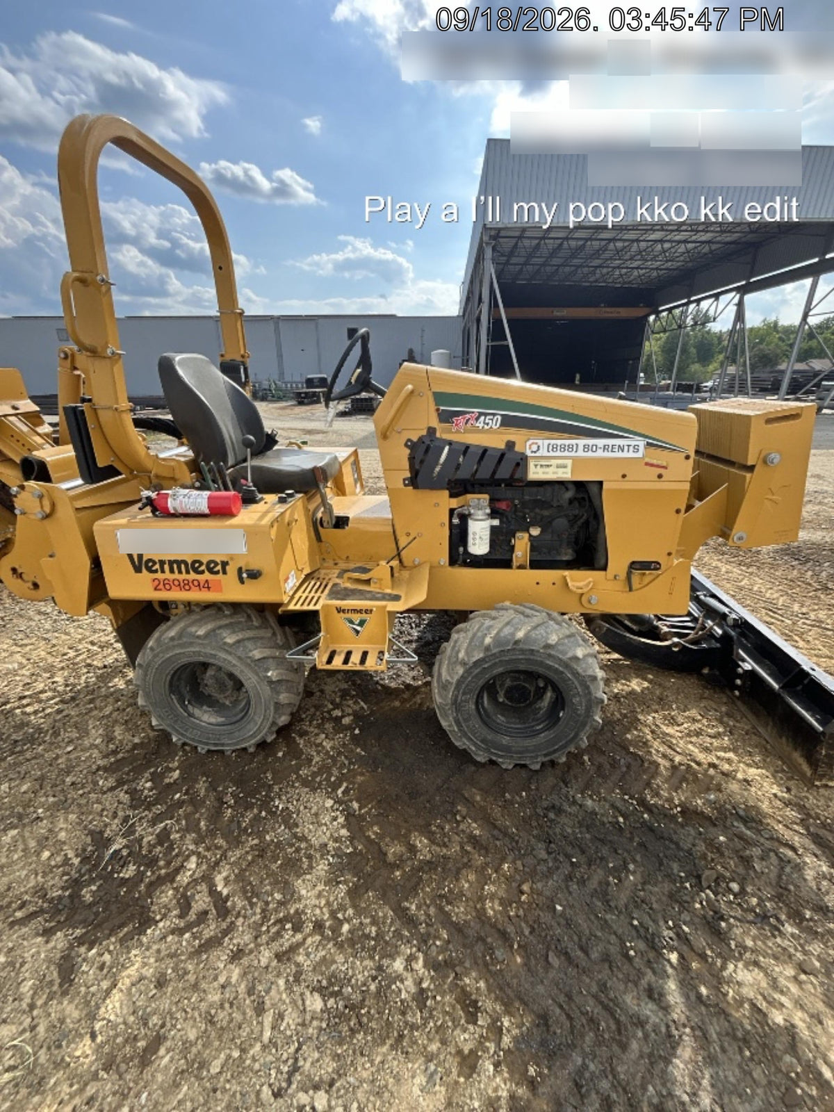 2023 VERMEER RTX450