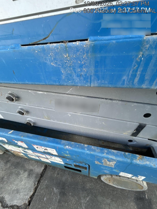 2019 Genie GS-1930 Fixed rails with chain Entry