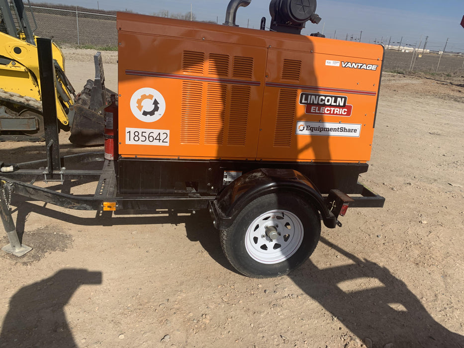 2021 Lincoln Electric Vantage 549X Ready Pak 3, ORANGE (includes trailer, cable rack, fender light kit)