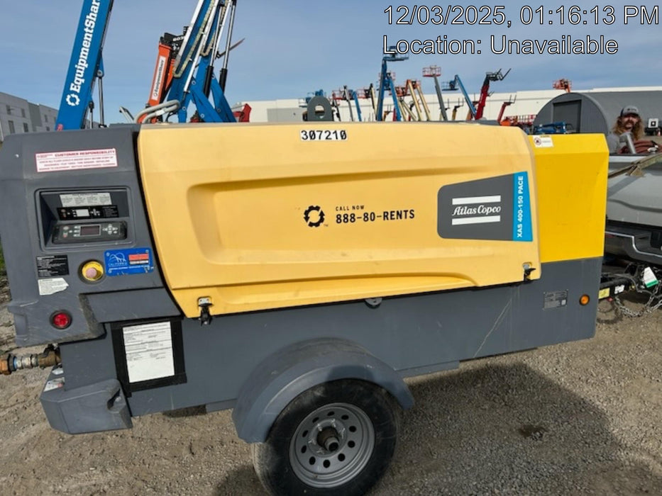 2023 ATLAS COPCO XAS 400-150 PACE