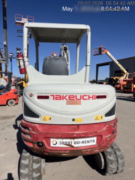 2020 TAKEUCHI TB235-2R