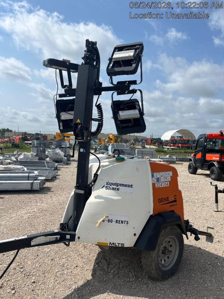 2023 Generac MLT2 Diesel, Flex Switch 120V Input, Powerzone Controller, (4) 320W LED Lights, 4kW Generator, 39.9 Gal Fuel Tank, 2" Ball, T3