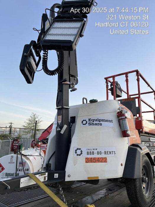 2023 Generac MLT2 Diesel, Flex Switch 120V Input, Powerzone Controller, (4) 320W LED Lights, 4kW Generator, 39.9 Gal Fuel Tank, 2" Ball, T3