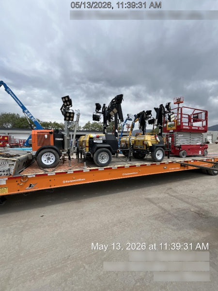 2024 Wanco WLTT-4MM4K Diesel, Deep Sea Controller, Shore Power Plug, Auto Start, (4) 350W LED Floodlights, 4kW Generator, 60 Gal Fuel Tank, 2" Ball, T3