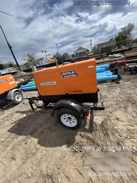 2023 Lincoln Electric LE400 Kubota V1505, Trlr, Cable Rack, Light Kit, ES Decals, T3