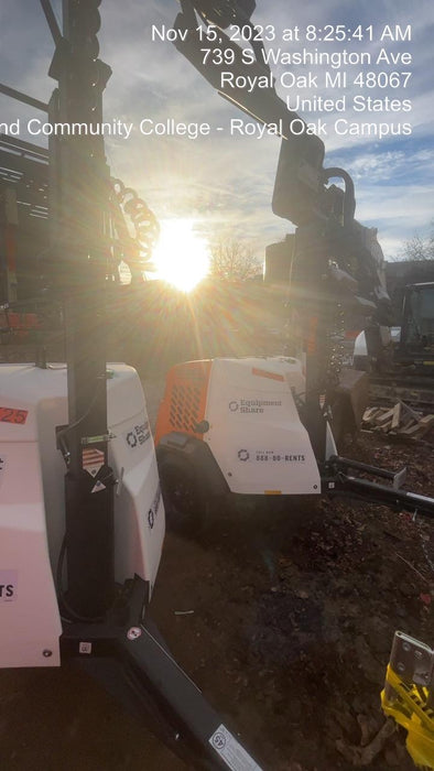 2023 Generac MLT2 Diesel, Flex Switch 120V Input, Powerzone Controller, 
(4) 320W LED Lights, 4kW Generator, 39.9 Gal Fuel Tank, 2" Ball, T3