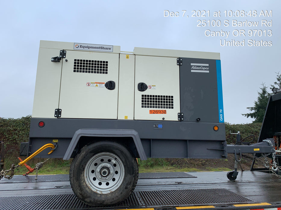 2020 ATLAS COPCO QAS 70