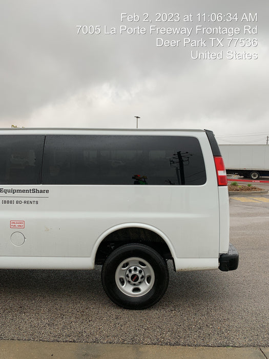2023 GMC Savana 3500 - Rental
