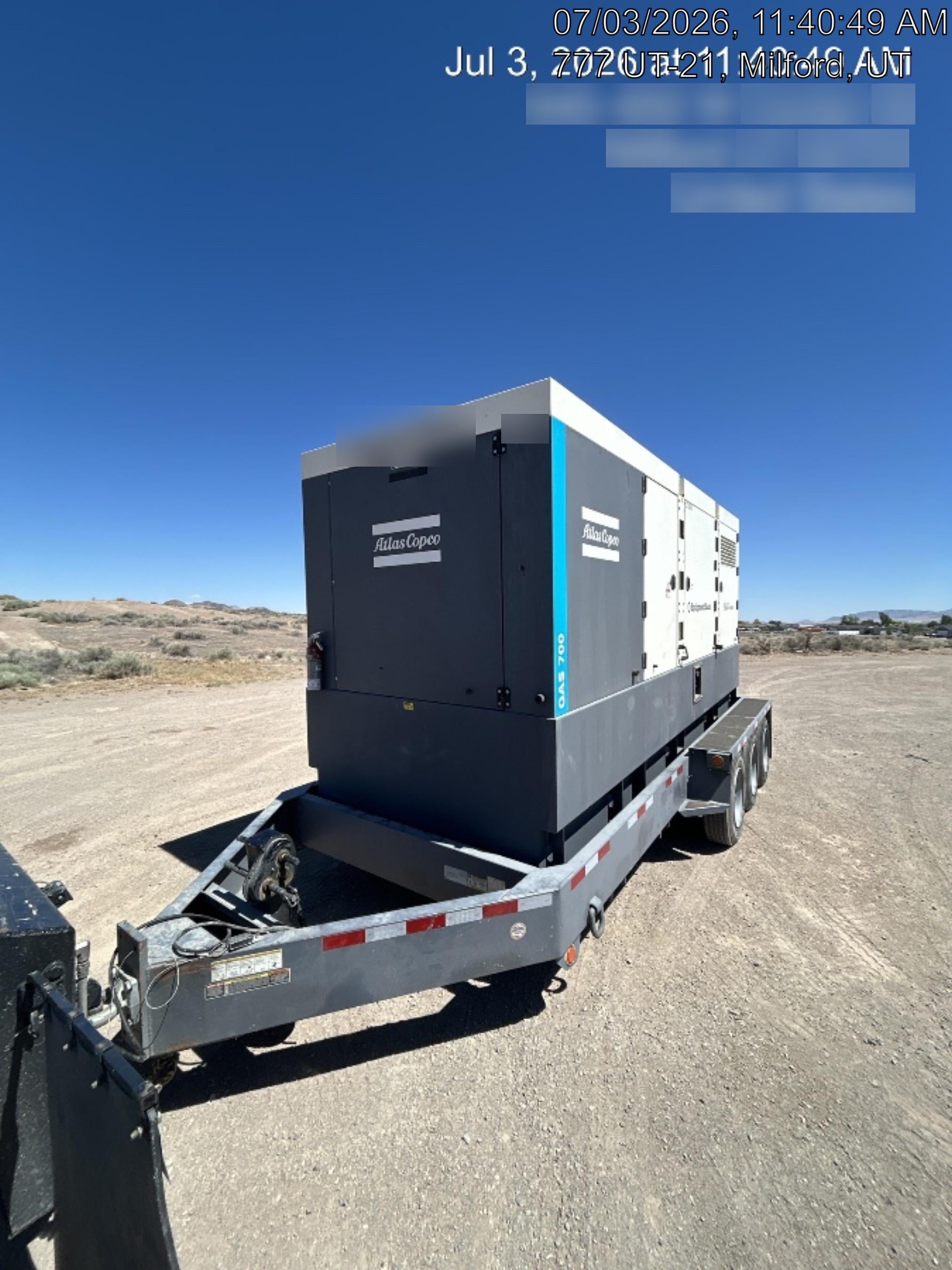 2022 ATLAS COPCO QAS 700