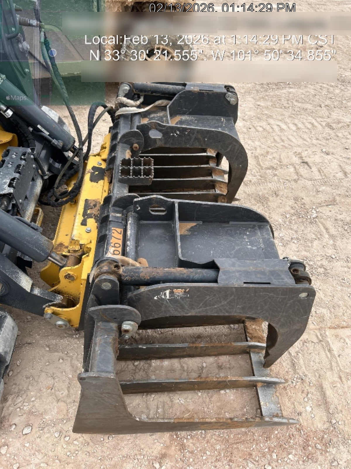 2018 PALADIN 78" Skeleton Grapple Bucket - Paladin
