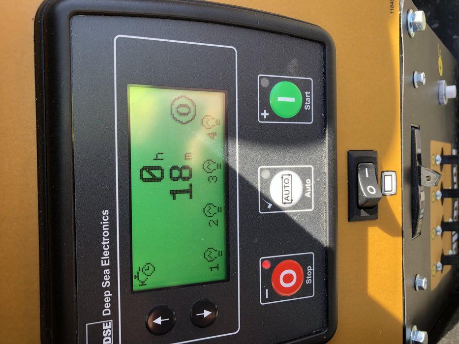 2021 Allmand NLV3GR (4) LED Light Fixture 350W, 23' Vertical Mast, 3kW Prime, Towable, Deep Sea L401, Leveling Jacks, Yanmar T4F 5.8hp