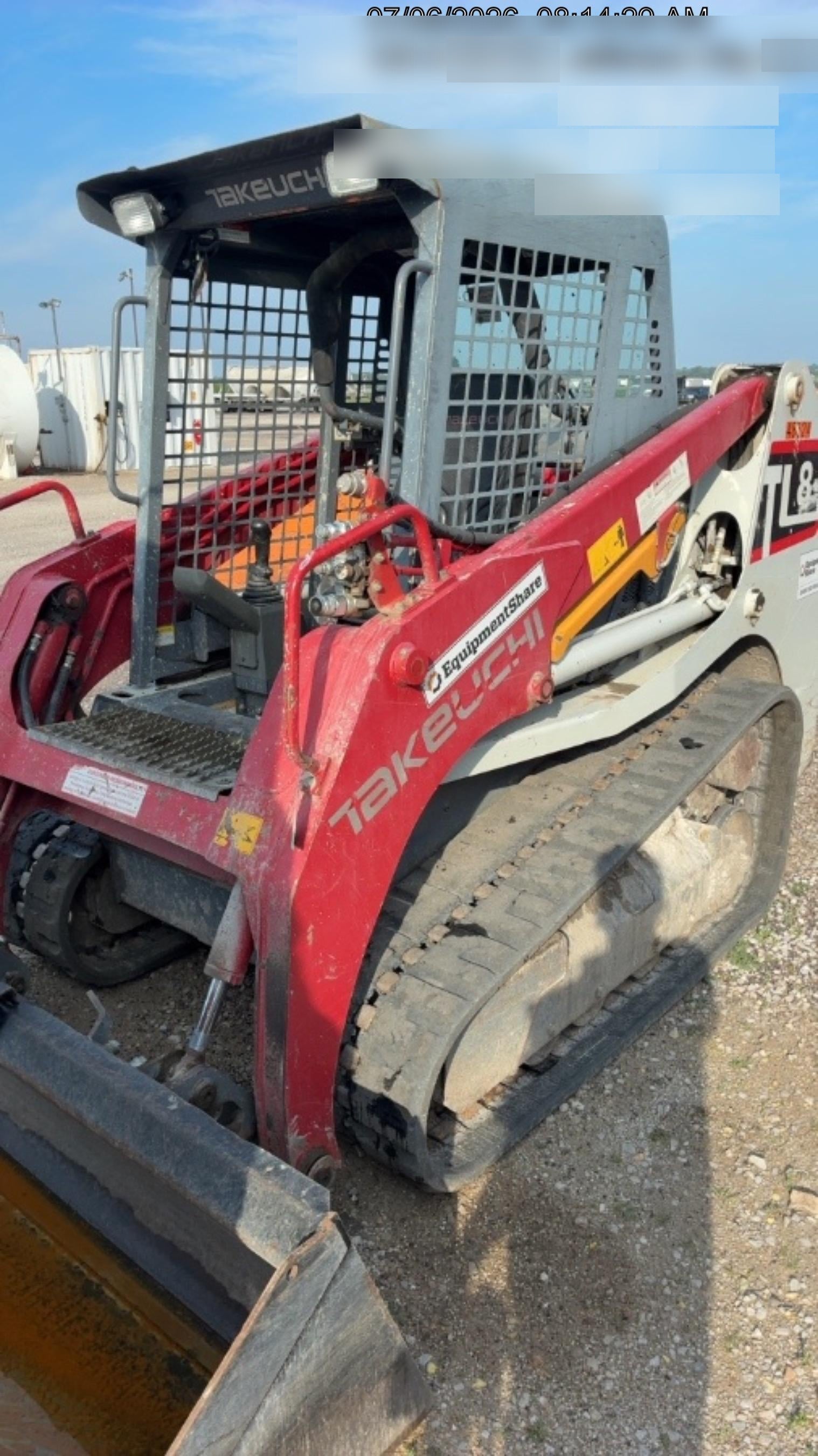2019 TAKEUCHI TL8W